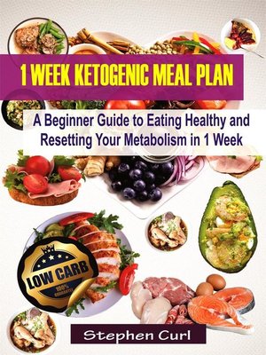 cover image of 1 Week Ketogenic Meal Plan